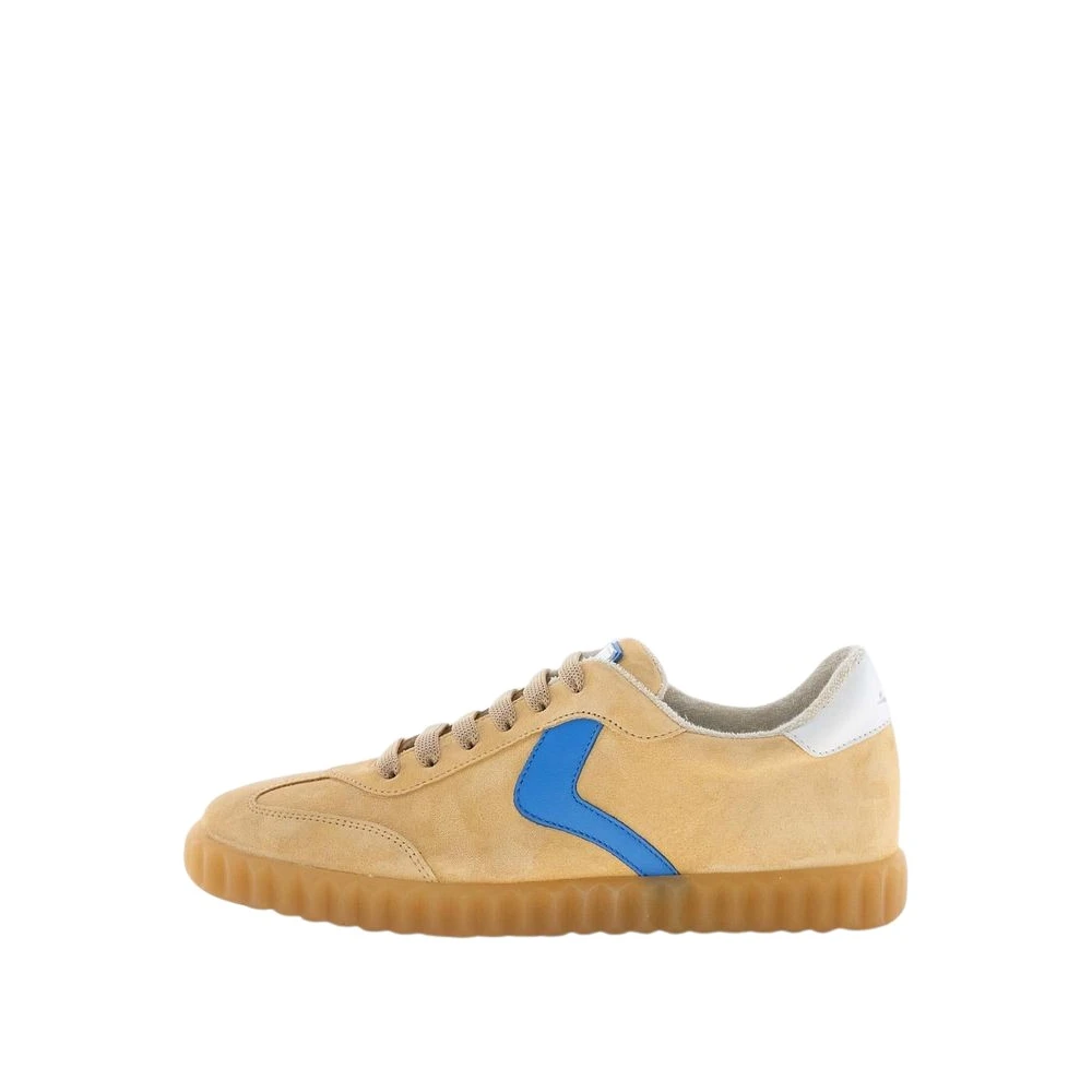 Voile Blanche Ines Suede Sneaker Dames Schoenen Beige