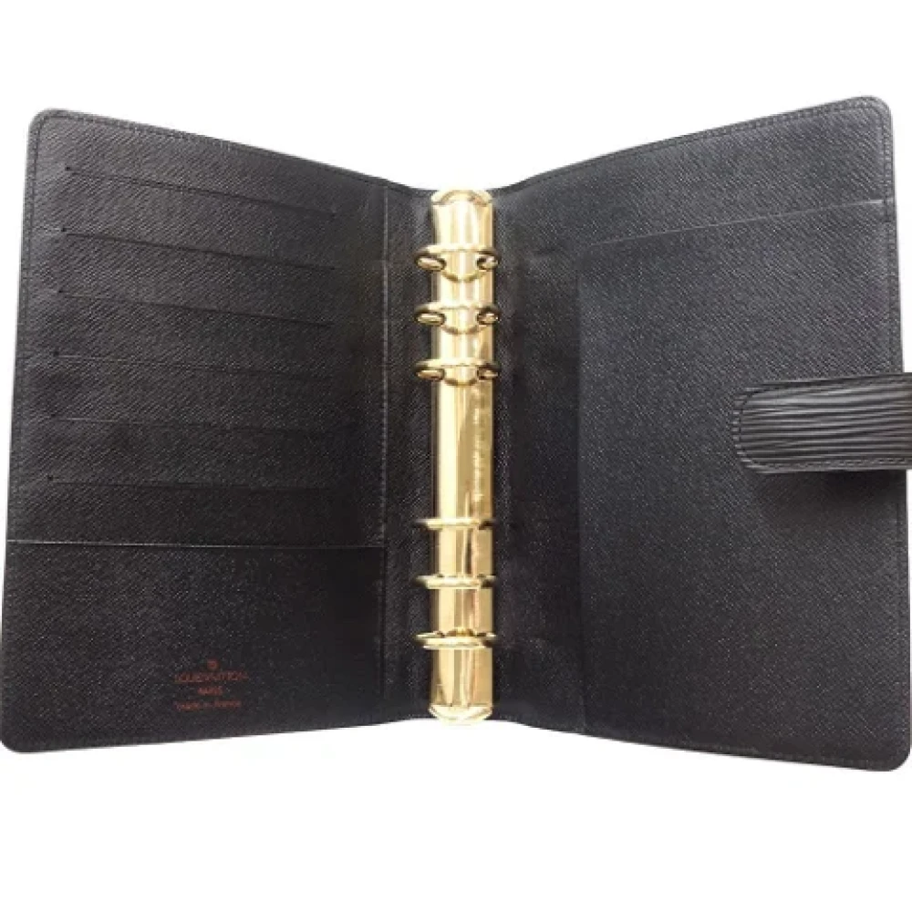 Louis Vuitton Vintage Pre-owned Canvas home-office Black Dames