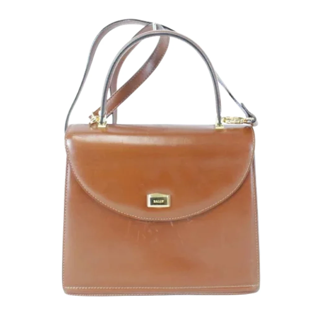 Bally Pre-owned Leather shoulder-bags Brown Dames