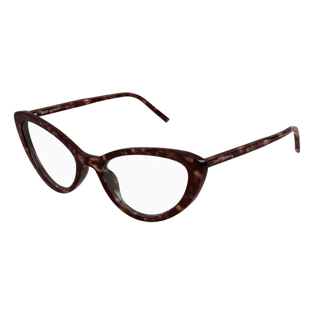 Saint Laurent Women's Brown Glasses, 55 Mm, Fashion Eyeglasses Sl 777 Black
