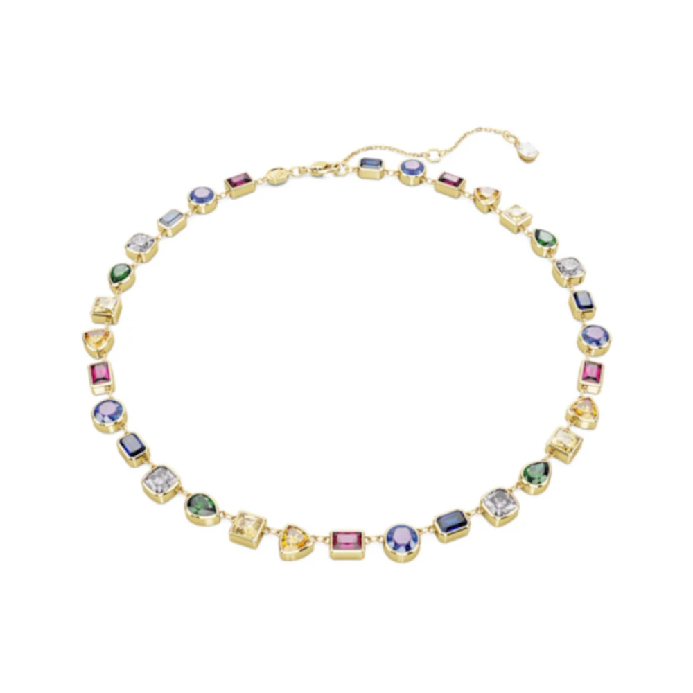 Swarovski - Halskette Unisex Imber Tennis- Verschiedene Schliffe- Mehrfarbig- Goldfarben Plattiert 5662915 - Accessories - Damen - Mehrfarbig - One Size - Image 5