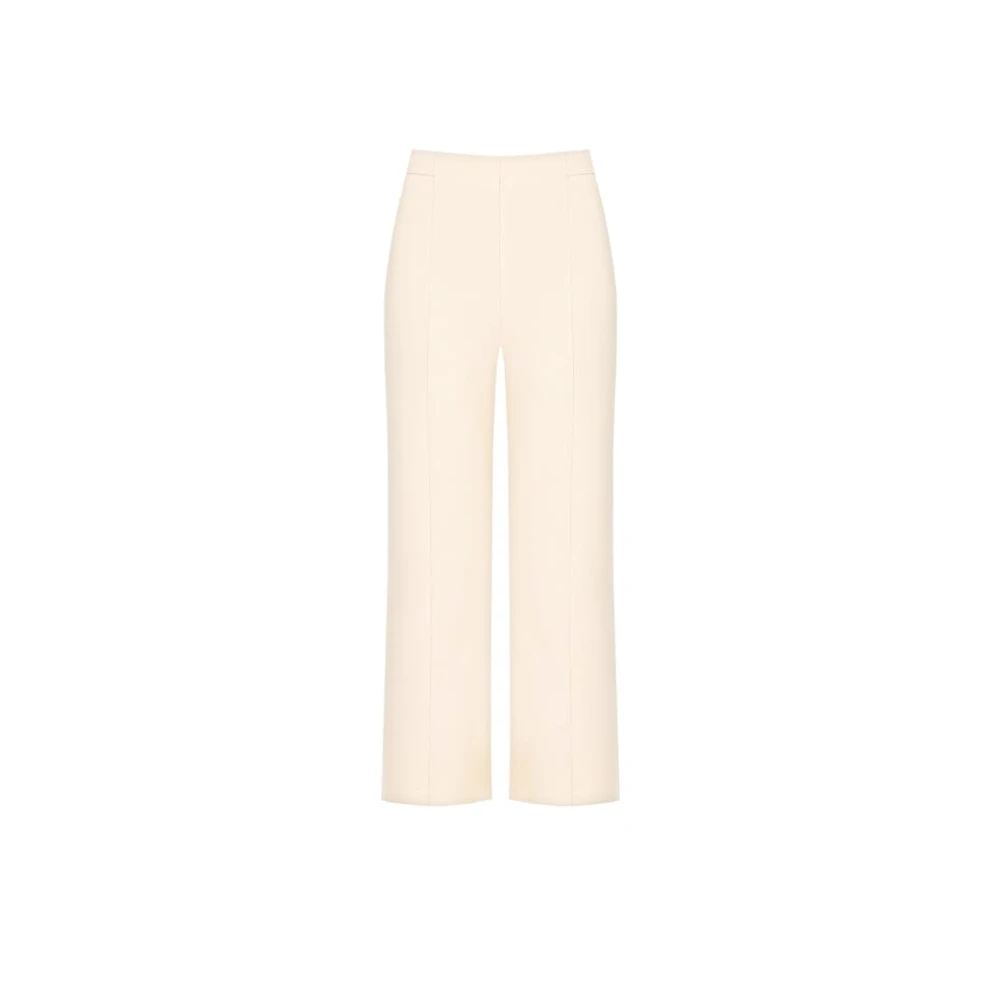 RINASCIMENTO Wijde Broek Herfst Winter 2024 25 Beige Dames