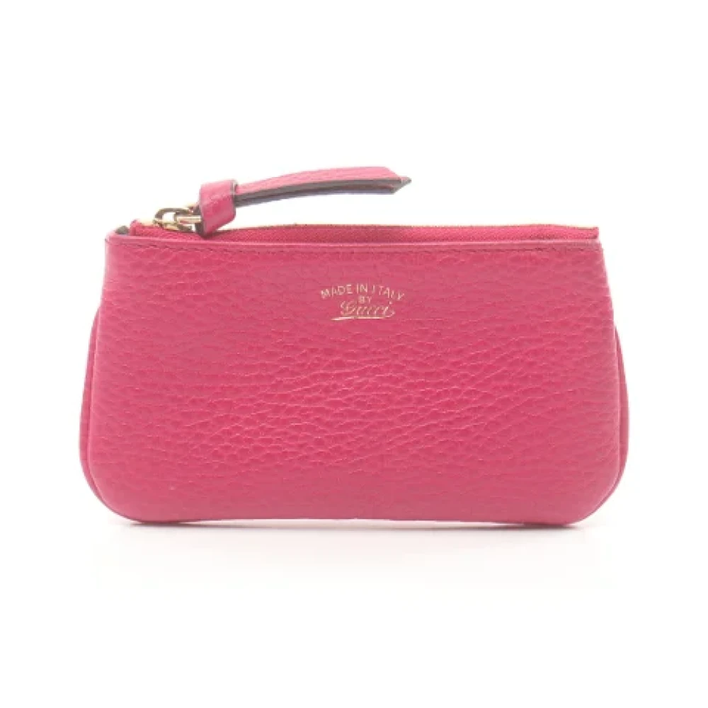 Gucci Vintage Pre-owned Leather wallets Pink Dames