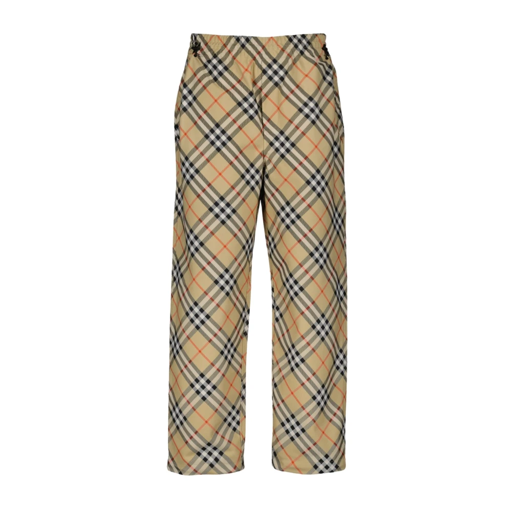 Trousers > Straight Trousers - - Burberry - Modalova