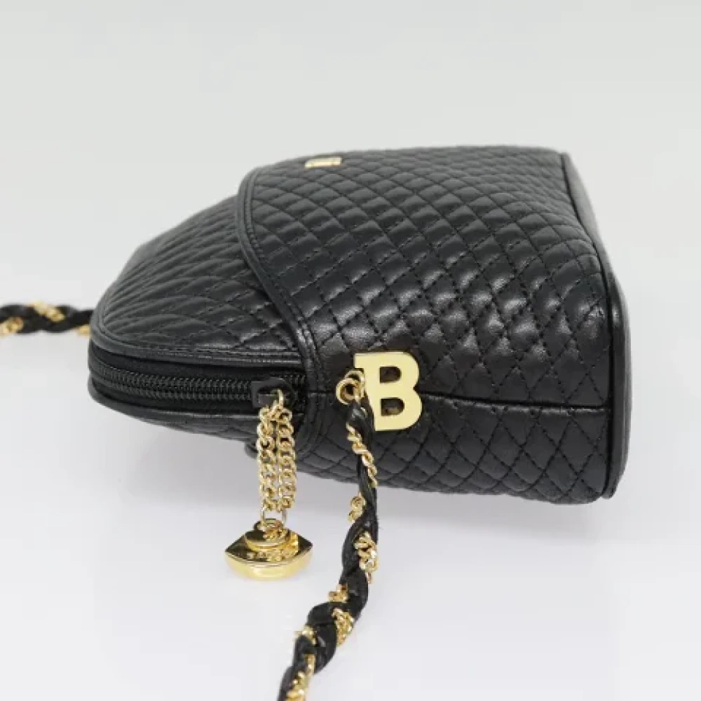 Bally Pre-owned Leather shoulder-bags Black Dames