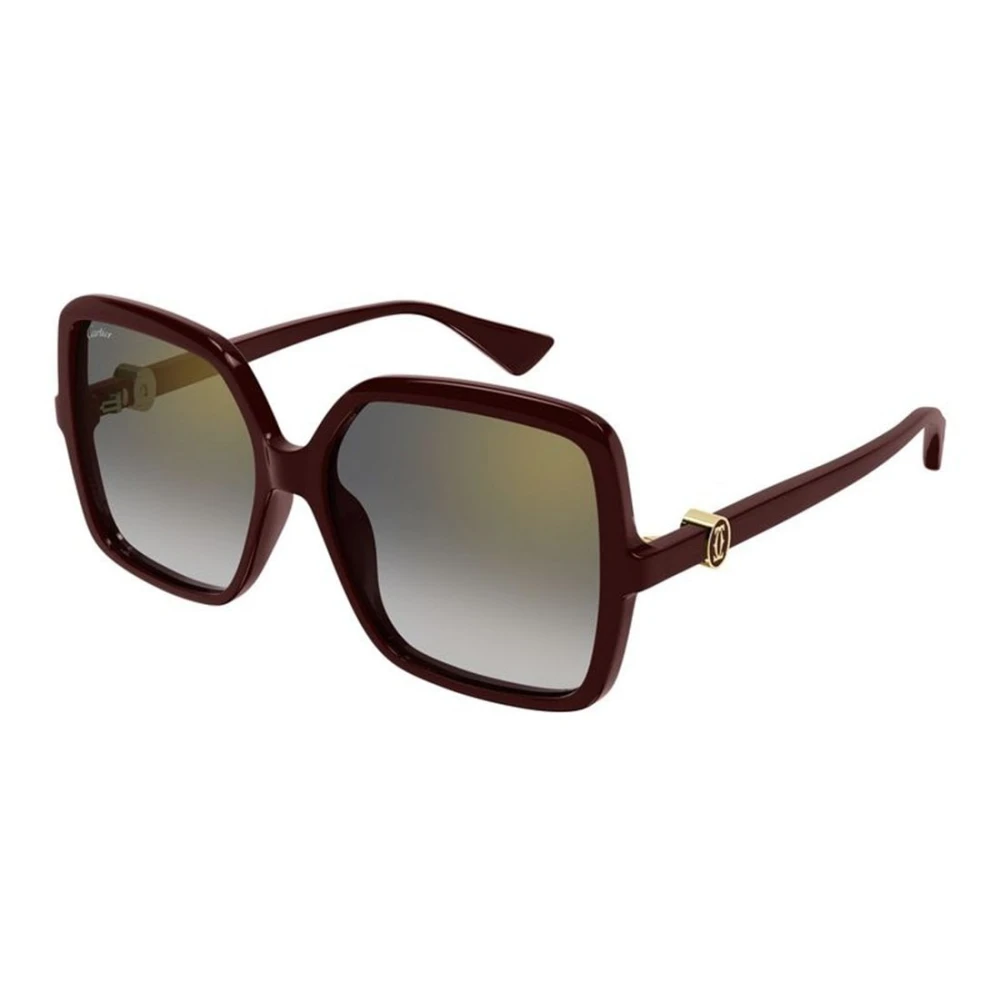 Cartier Women's Red Sunglasses, 58 Mm, Ct0641s 003 Sunglasses