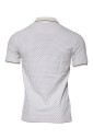 white-polka-dot-collared-polo-t-shirt