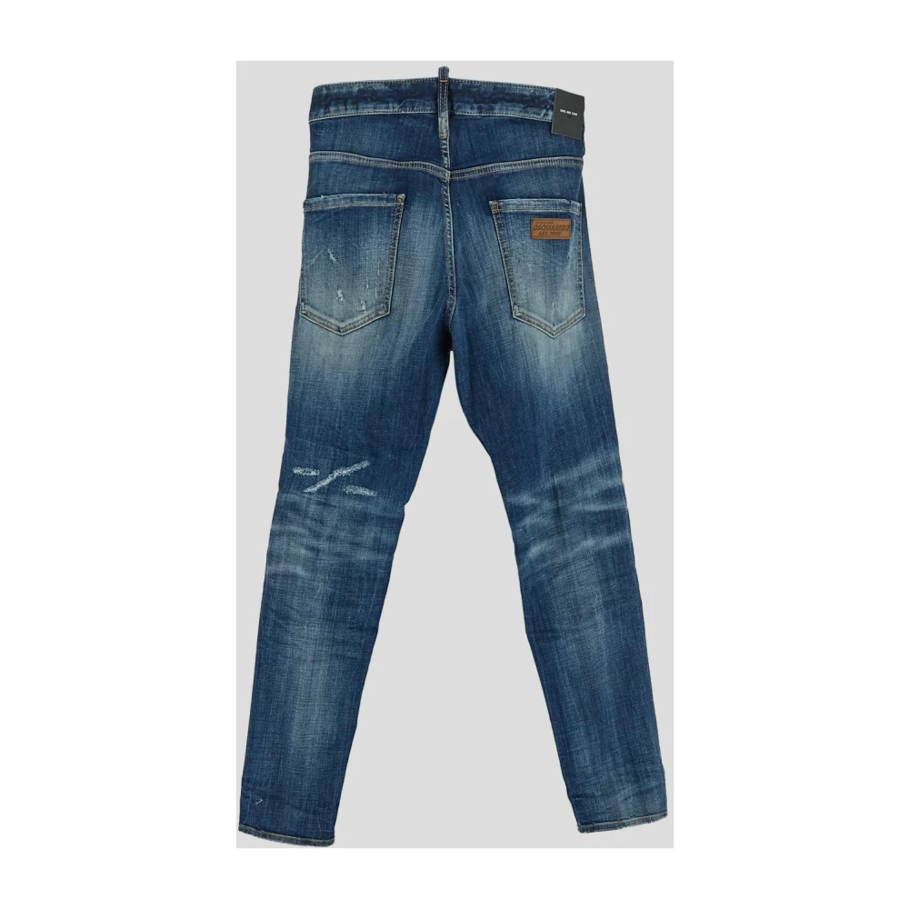 Dsquared2 Heren Denim Mode Blue Heren