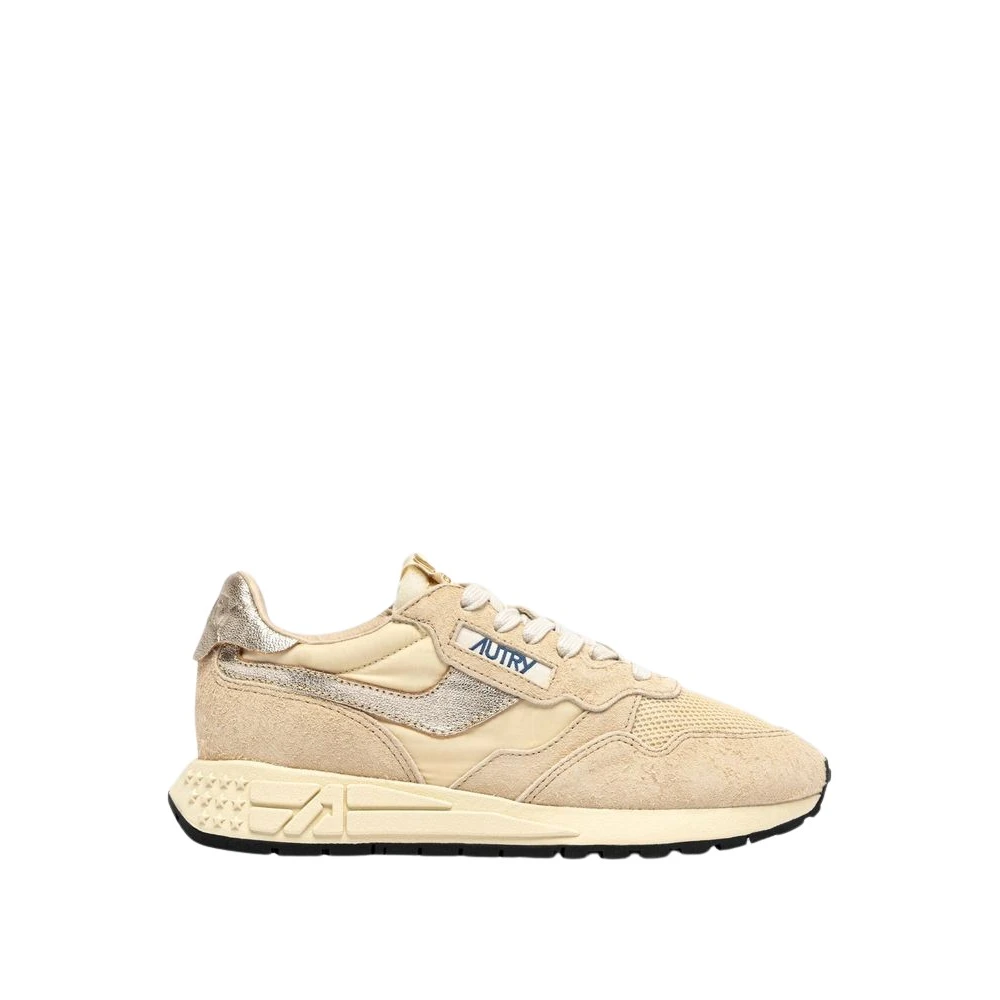 Autry Beige Sneakers, Female, 5 Uk, Reelwind Low Sneaker