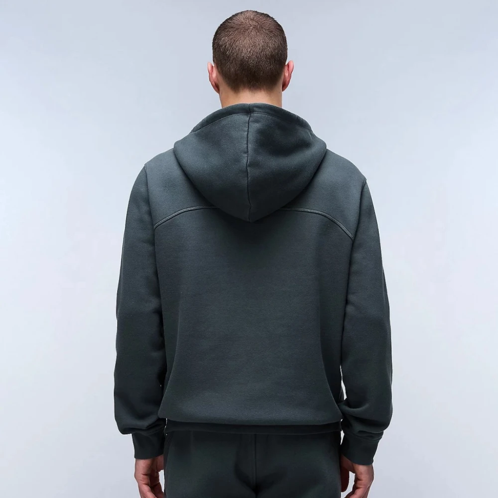 Napapijri Stijlvolle hoodies met badge detail Green Heren
