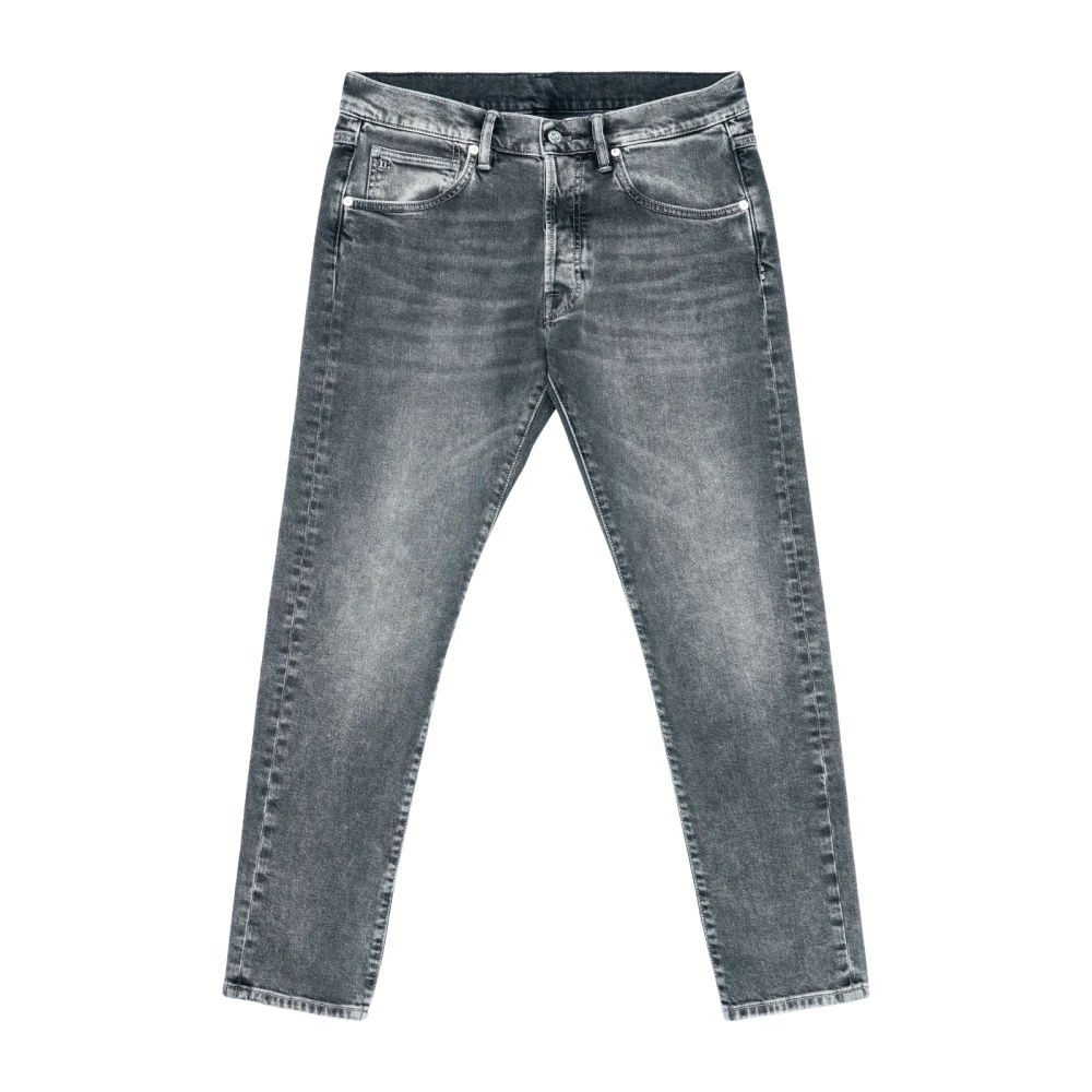 Nine In The Morning Authentieke denim straight leg jeans Gray Heren