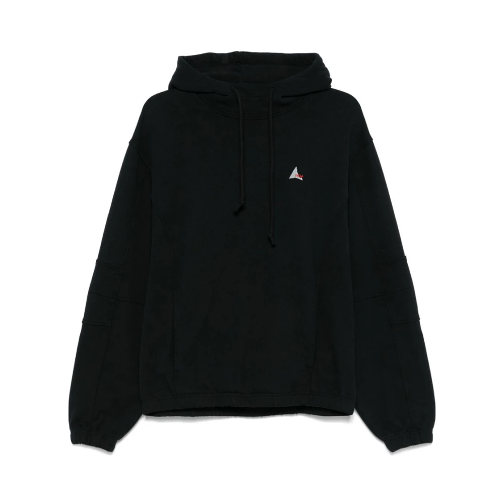 ROA Stijlvolle Heavy Hoodie Black Heren