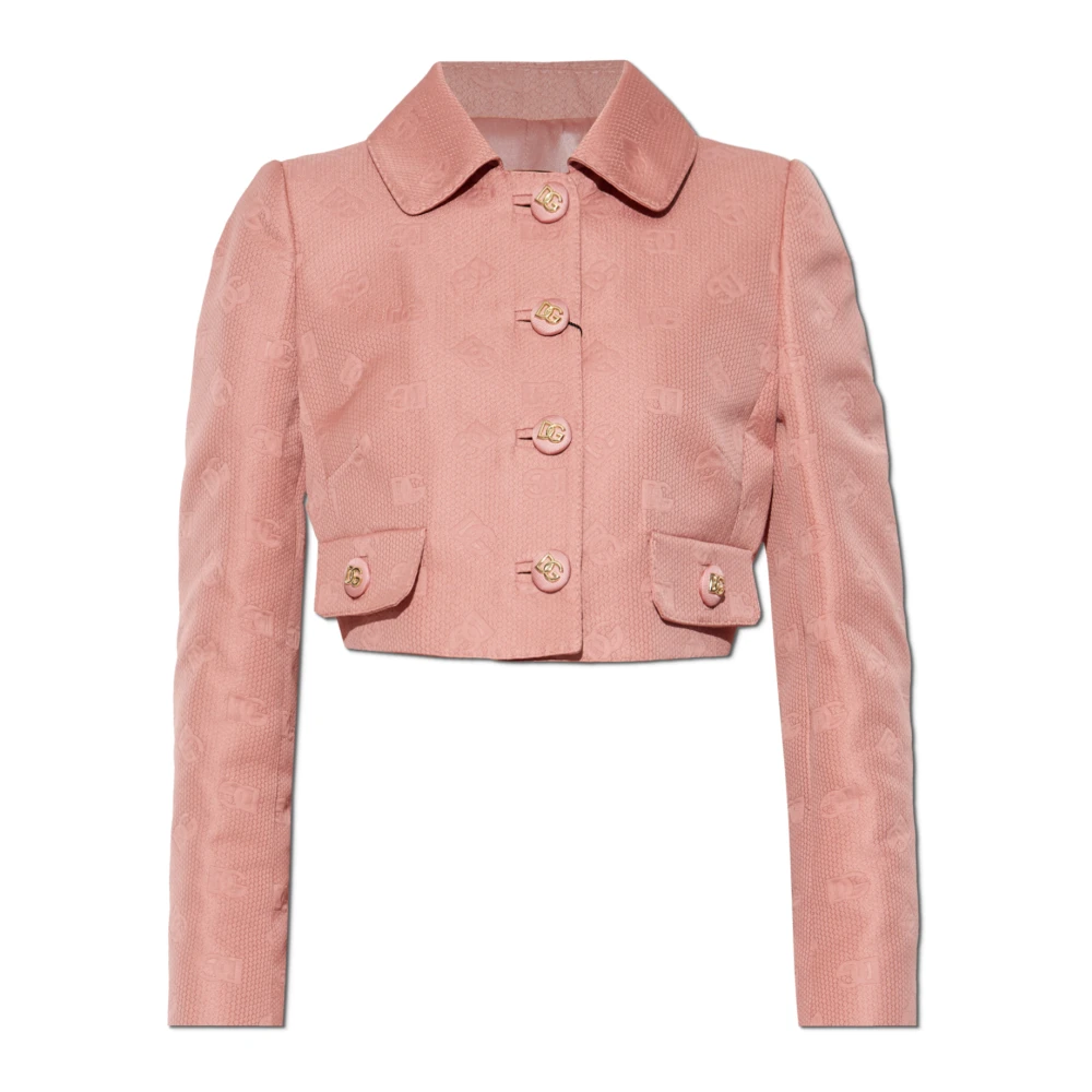 Dolce & Gabbana Korte jas Pink Dames