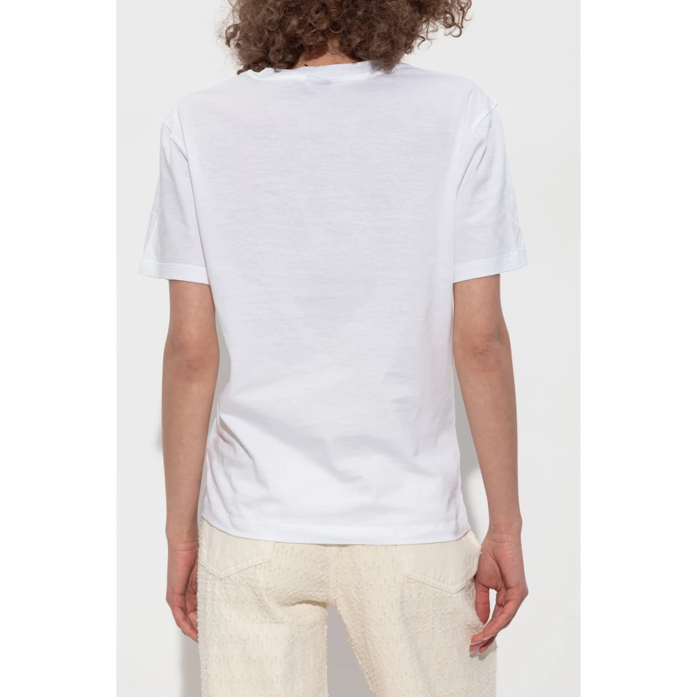 PS By Paul Smith T-shirt met logo White Dames
