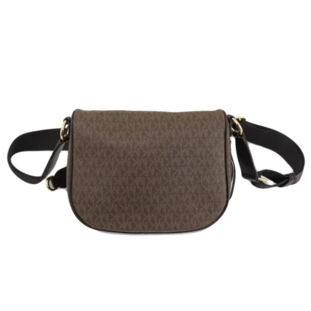 Michael Kors Pre-owned Fabric crossbody-bags Brown Dames