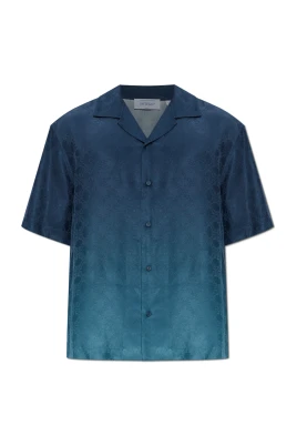 Arrow Monogram Jacquard Bowling Shirt