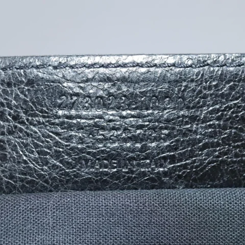 Balenciaga Vintage Pre-owned Leather clutches Black Dames