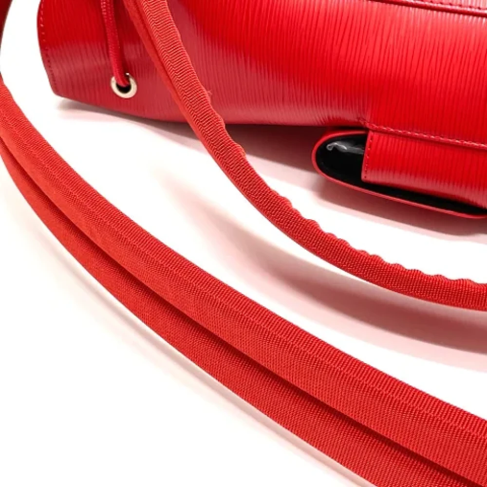 Louis Vuitton Vintage Pre-owned Leather louis-vuitton-bags Red Dames