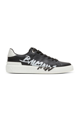 baskets-b-court-en-cuir-imprime
