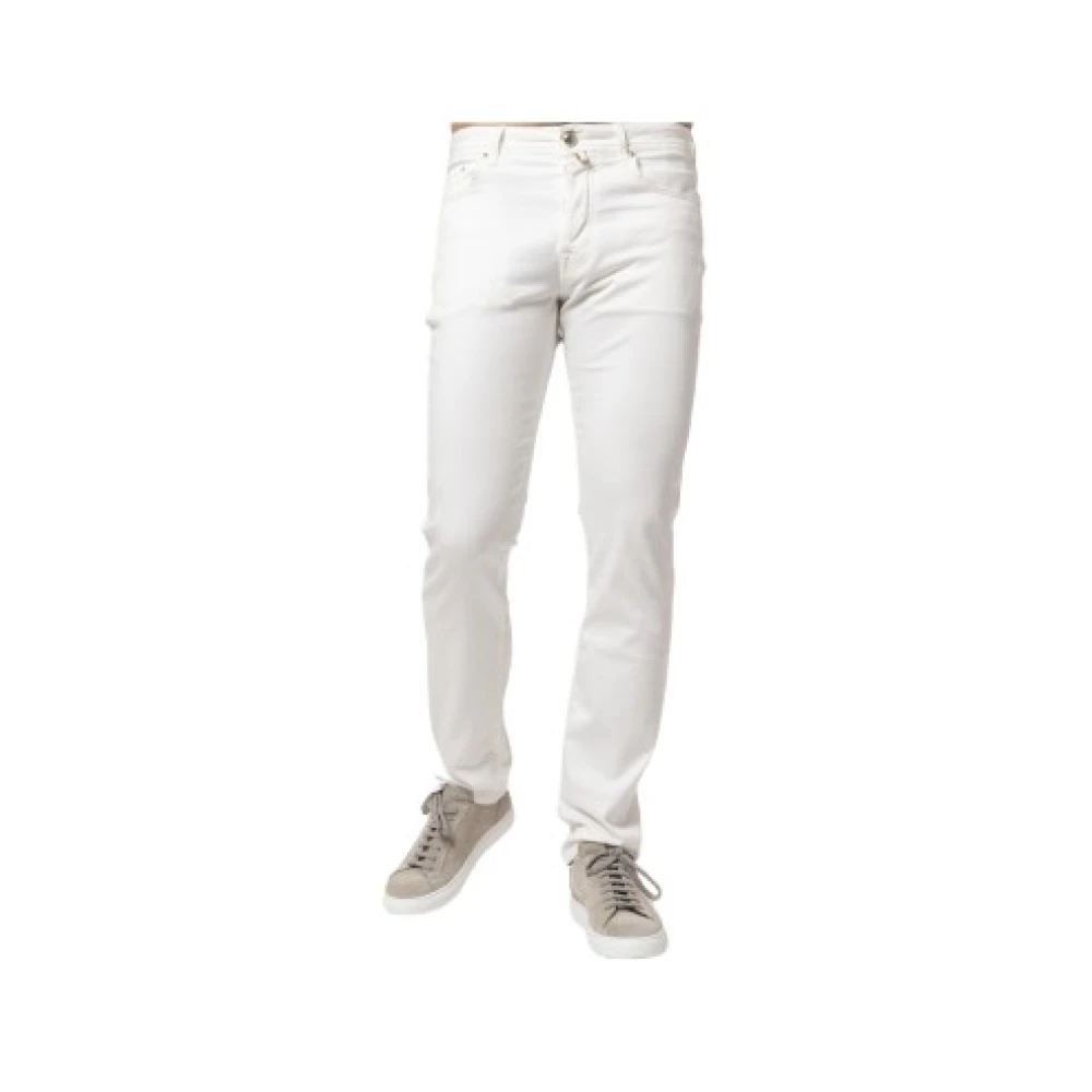 Jacob Cohën Wit Heren, Jeans, : Katoen, W35