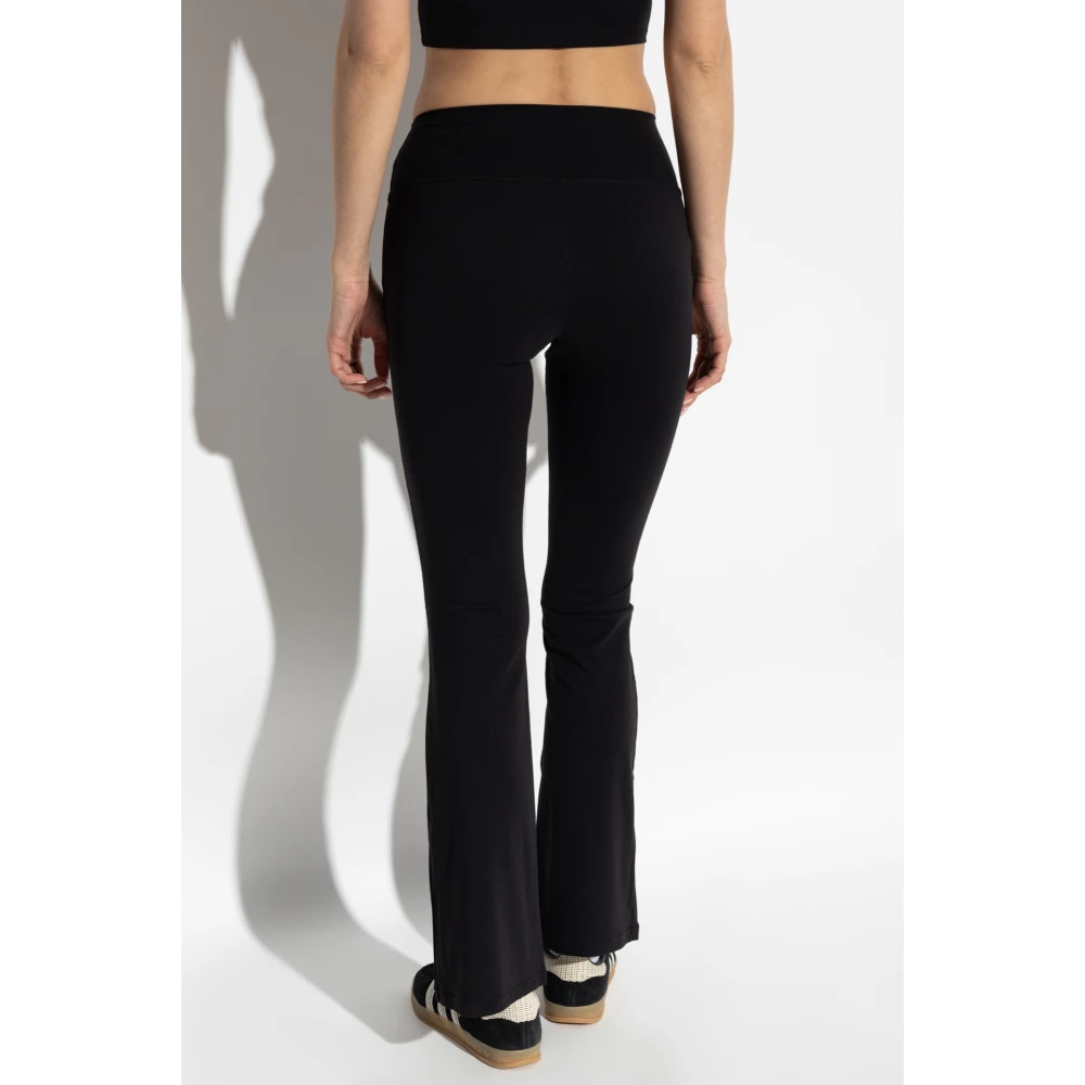 Sporty & Rich Broek uit de Core-collectie Black Dames