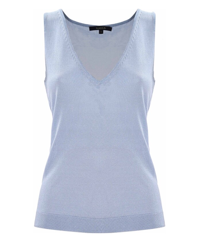 debardeur-en-maille-brillante-a-col-en-v