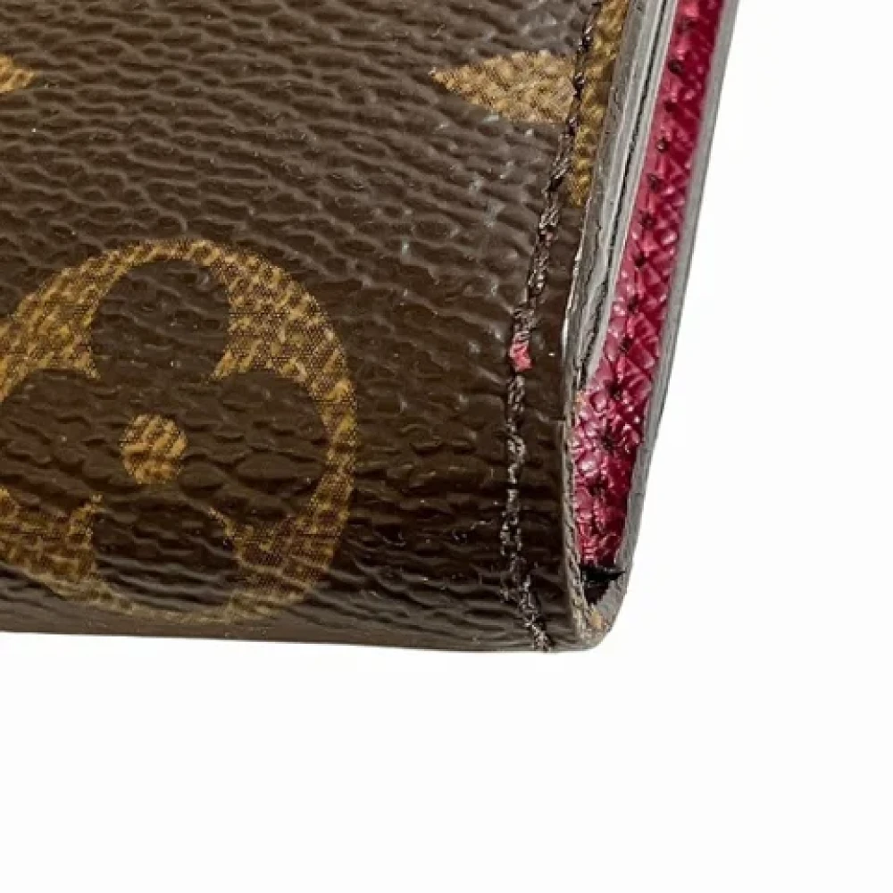 Louis Vuitton Vintage Pre-owned Leather wallets Brown Dames