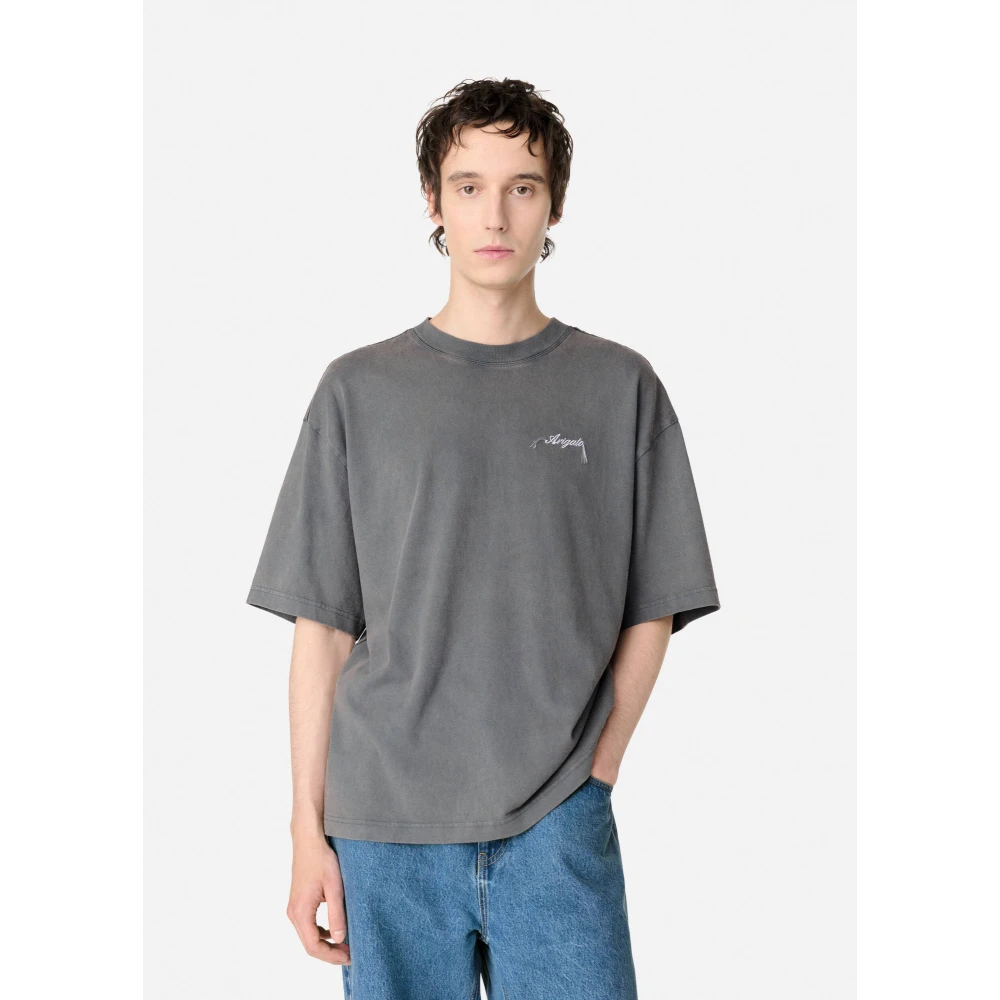 Axel Arigato Eer Wahed T-shirt Gray Heren