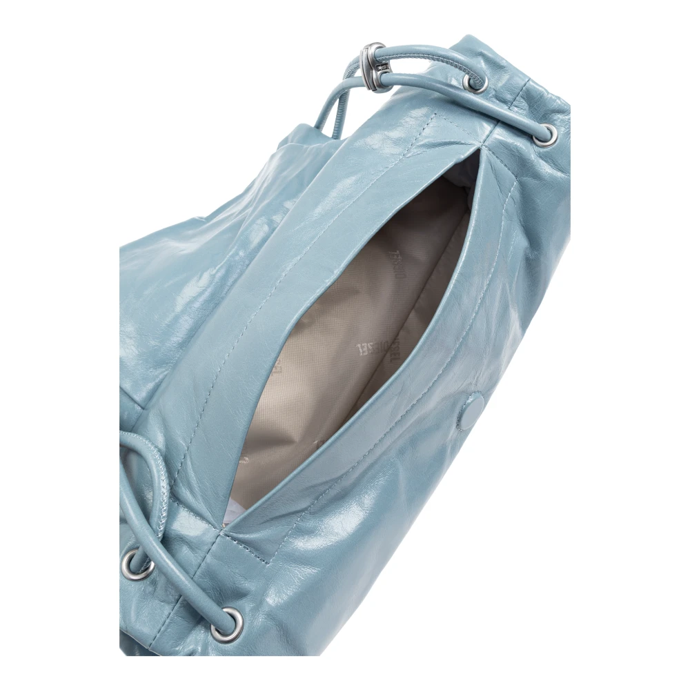Diesel Schoudertas Scrunch-D Blue Dames