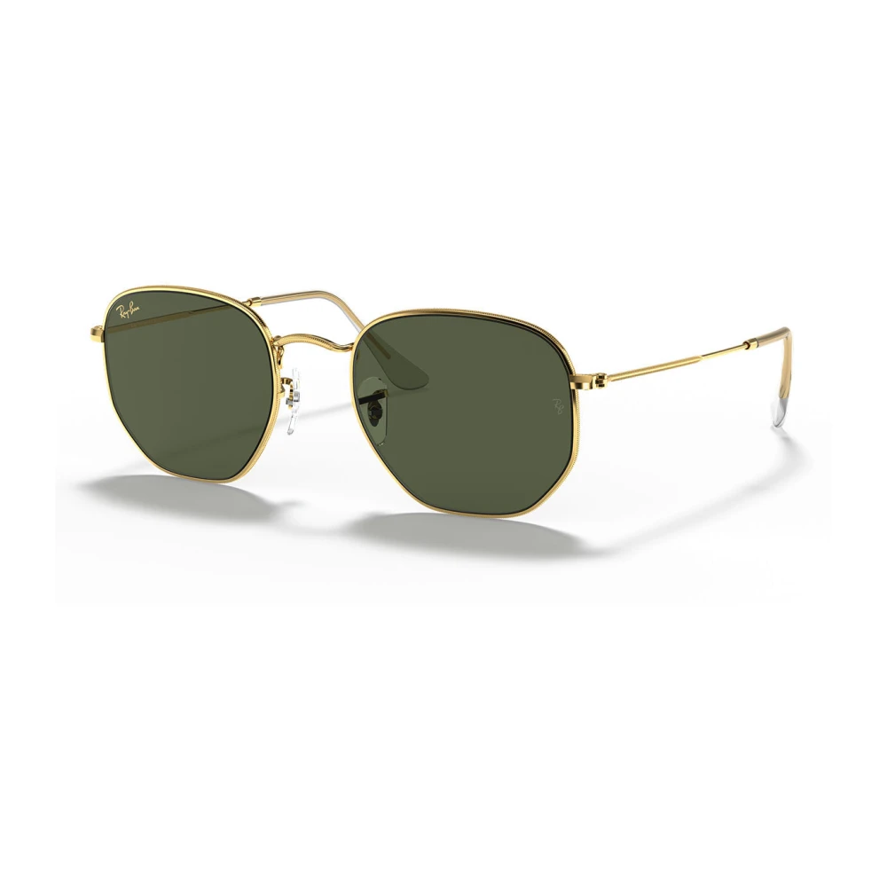 Ray-Ban Unisex Yellow Hexagonal Sunglasses - Sunglasses - 54 Mm - Accessories