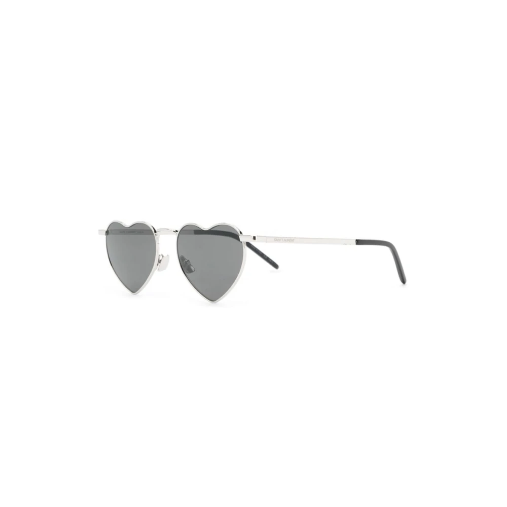Saint Laurent Unisex Gray Sunglasses, 52 Mm, Loulou Sunglasses