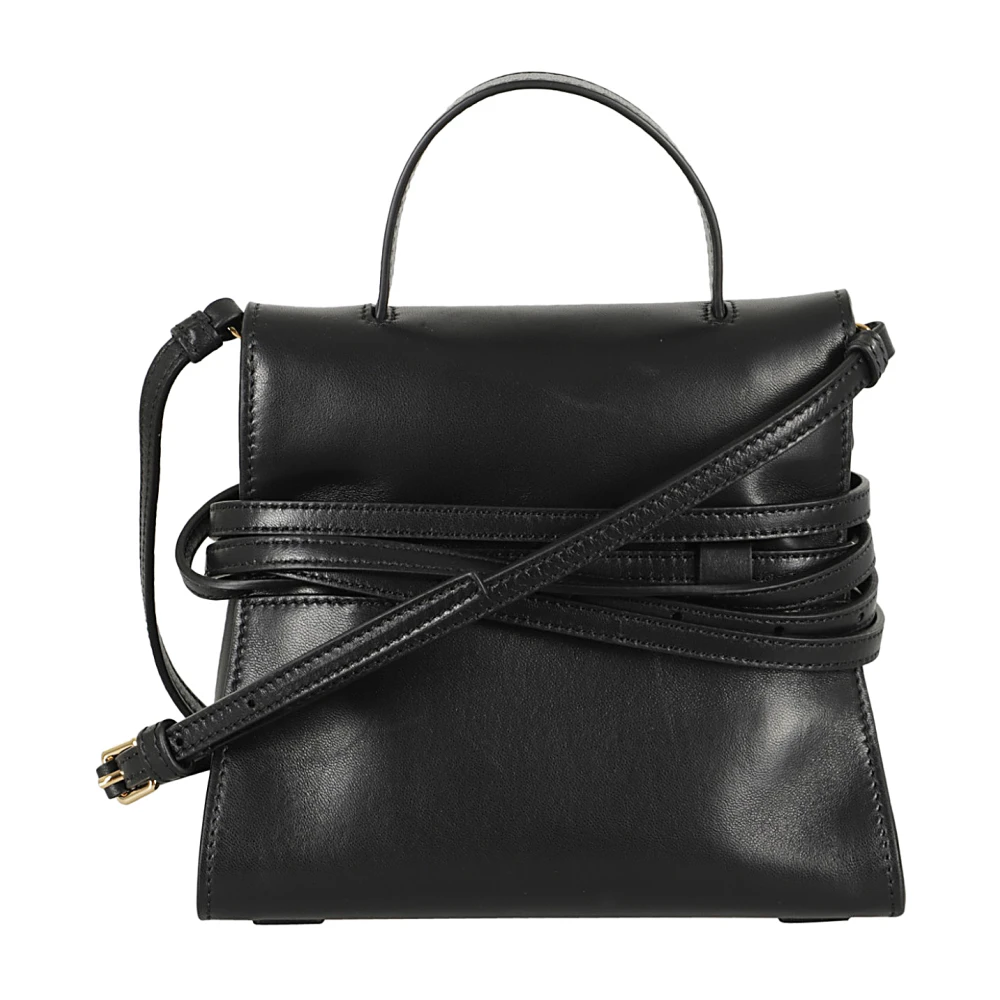 Moschino Schoudertas Black Dames