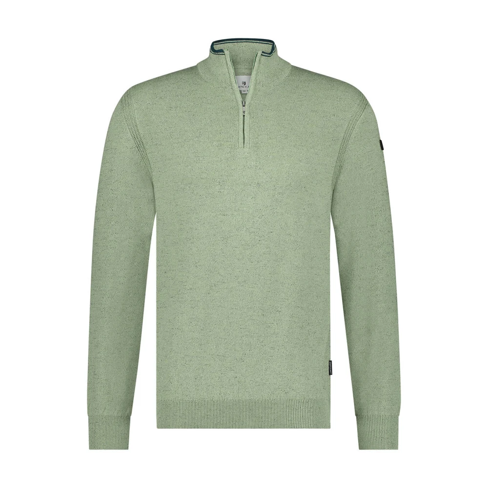 State of Art Sportzip Pullover Green Heren