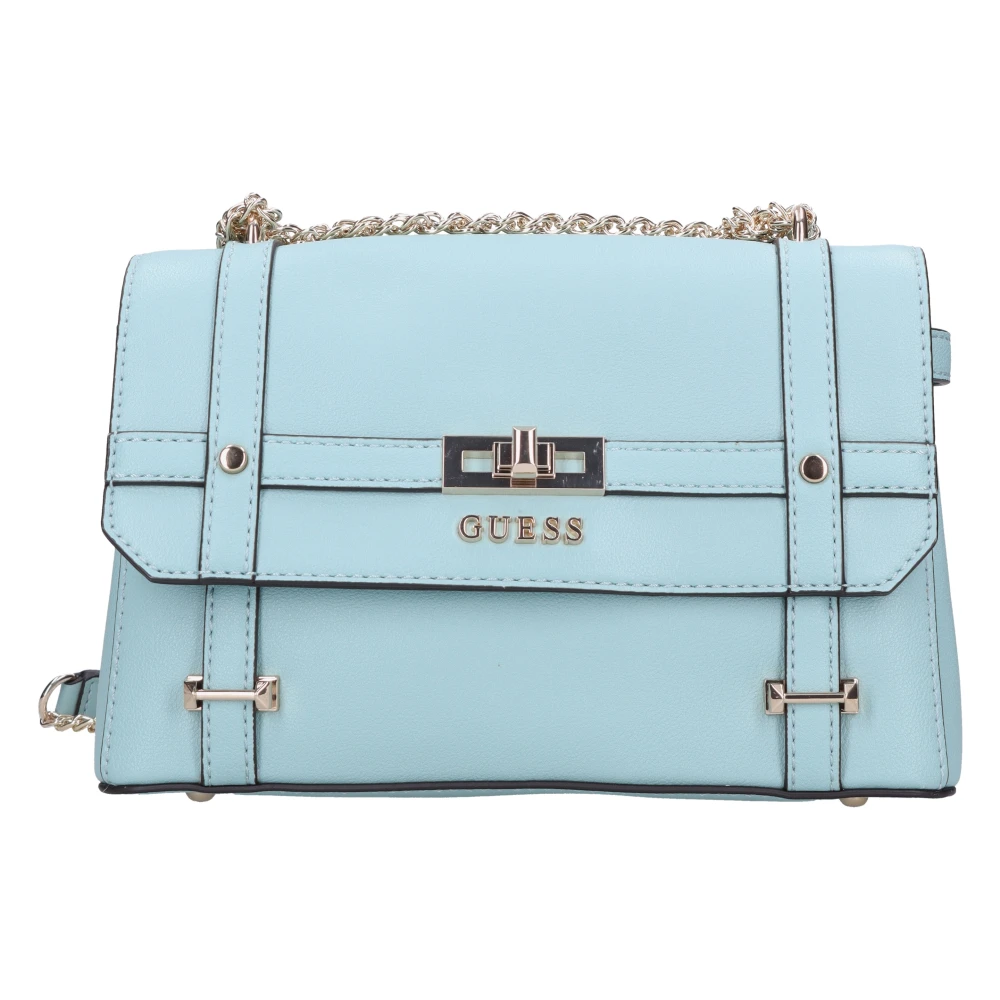 Guess Tassen.. Helder Blauw Blue Dames