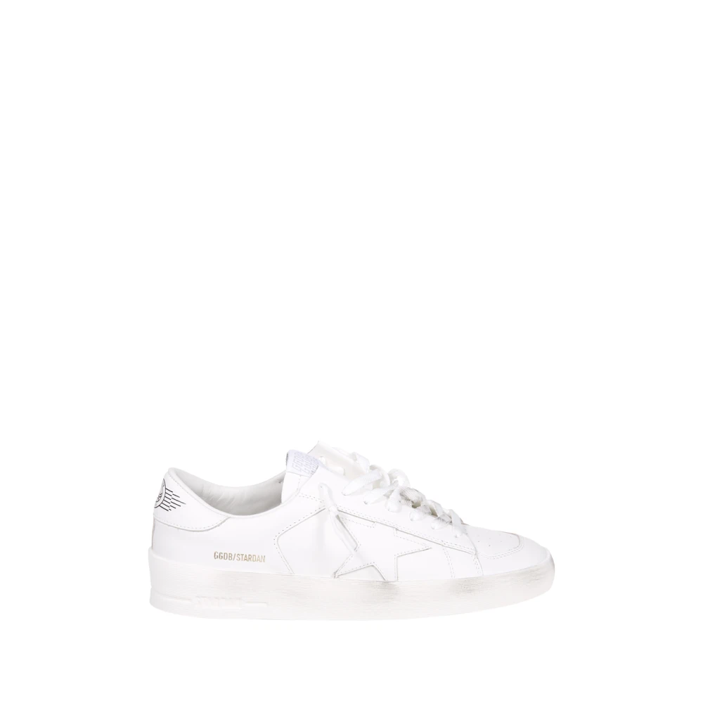 Golden Goose Hombre Blanco - Stardan Upper De Piel - Shoes - 46 Eu