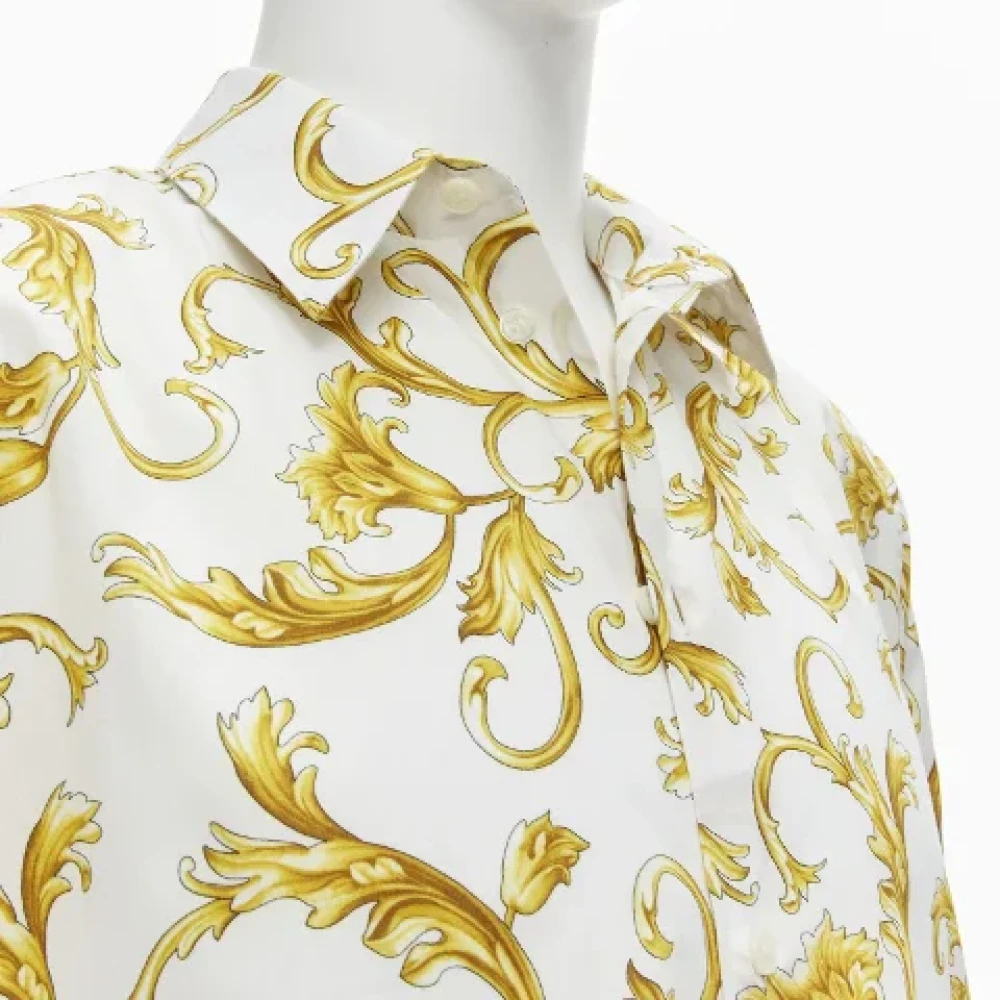Versace Pre-owned Cotton tops Multicolor Dames
