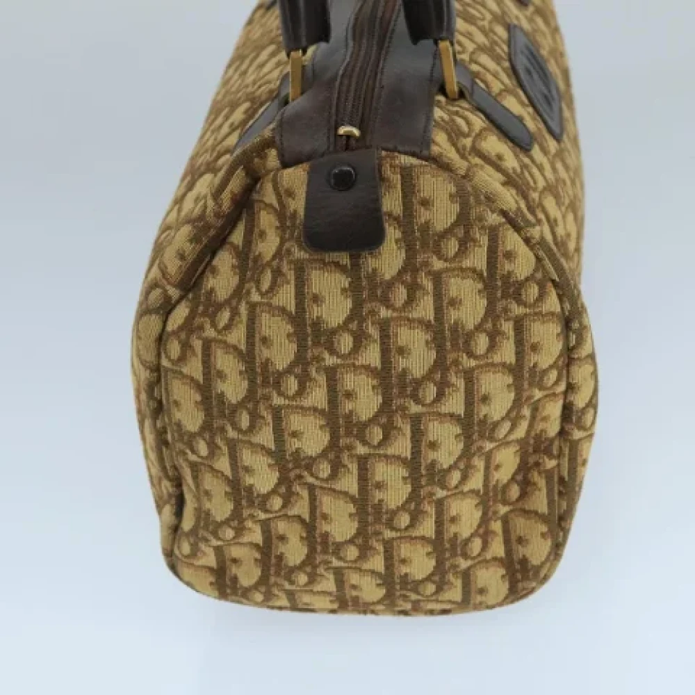 Dior Vintage Pre-owned Canvas dior-bags Brown Dames
