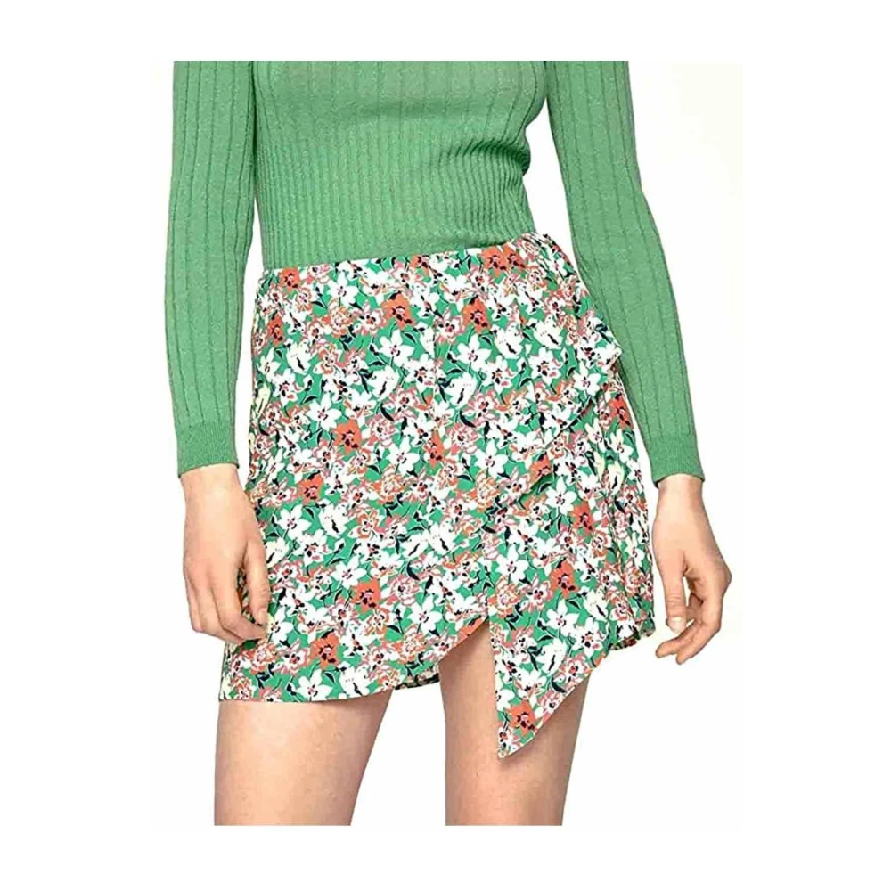 Pepe Jeans Women's Green Short Skirts