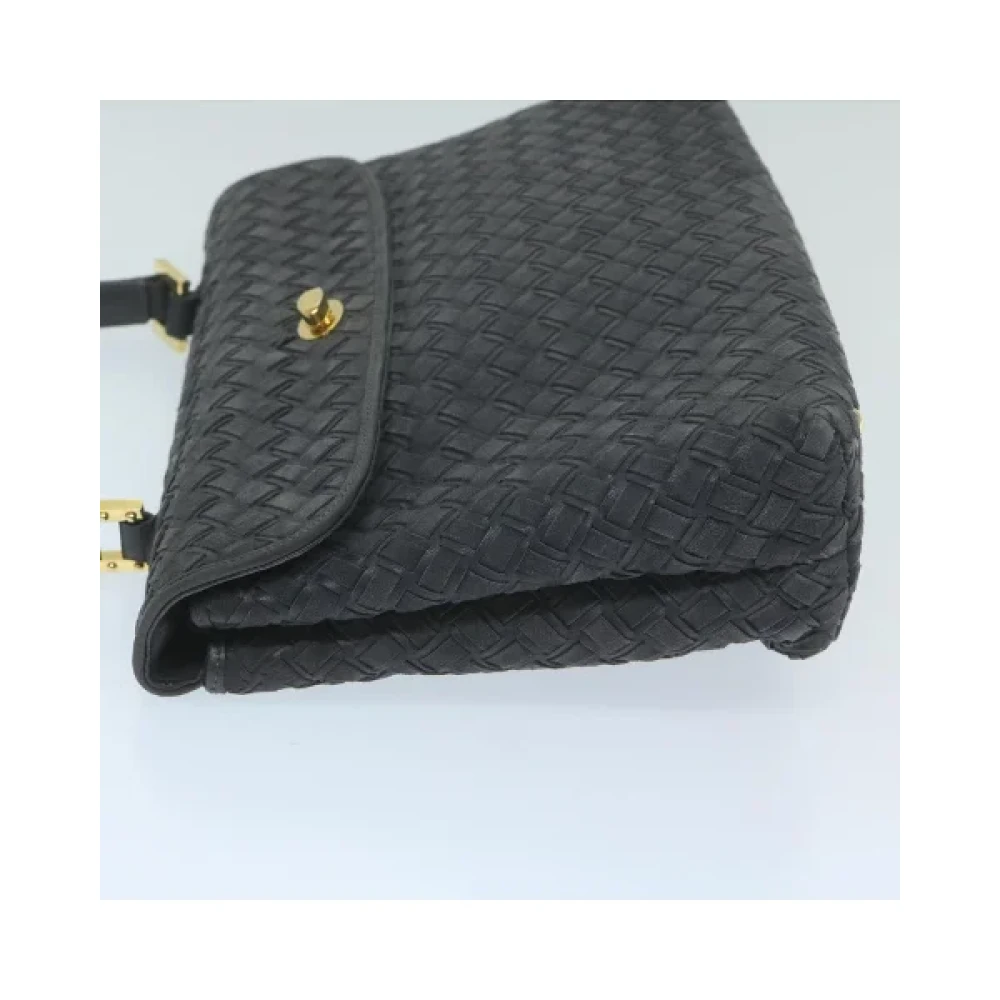 Bally Pre-owned Suede handbags Gray Dames