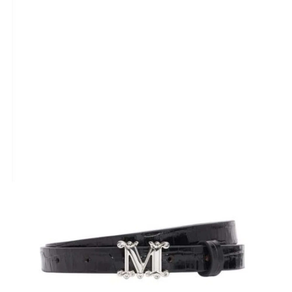 Max Mara Elegante Zwarte Jurk Black Dames