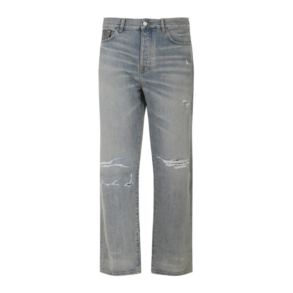 Amiri Blauwe Jeans Aw24 Stijl Blue Heren
