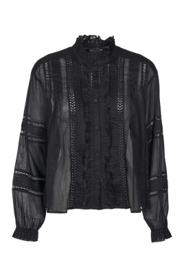 black-cotton-voile-ruffle-shirt