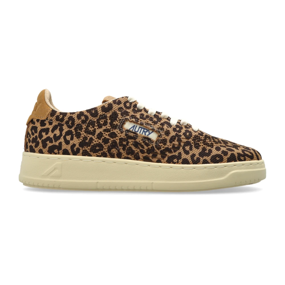 Autry Women's Brown Sneakers, 7 Uk, Easeknit Trainers