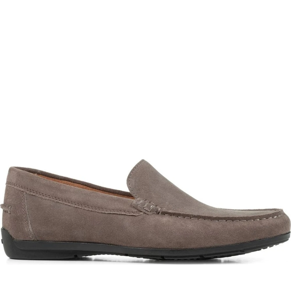 Geox Men's Gray Grey Loafers For - Loafers - 8 Uk - Shoes