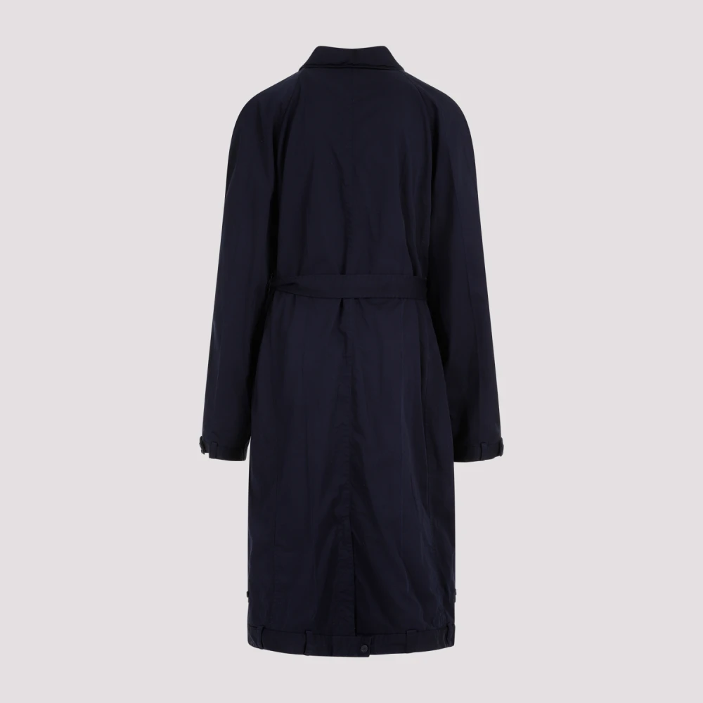 Balenciaga Single-Breasted Coats Black Heren