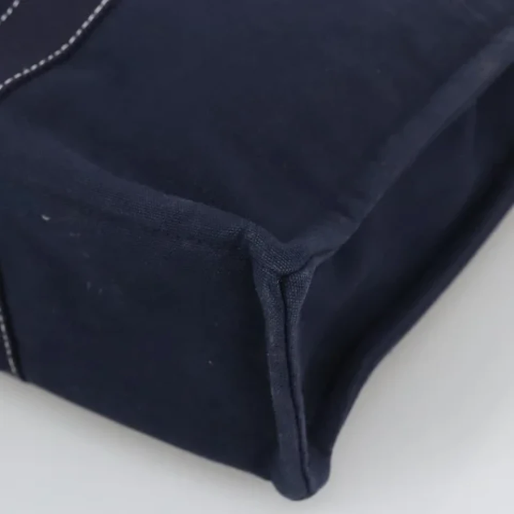 Hermès Vintage Pre-owned Canvas totes Blue Dames