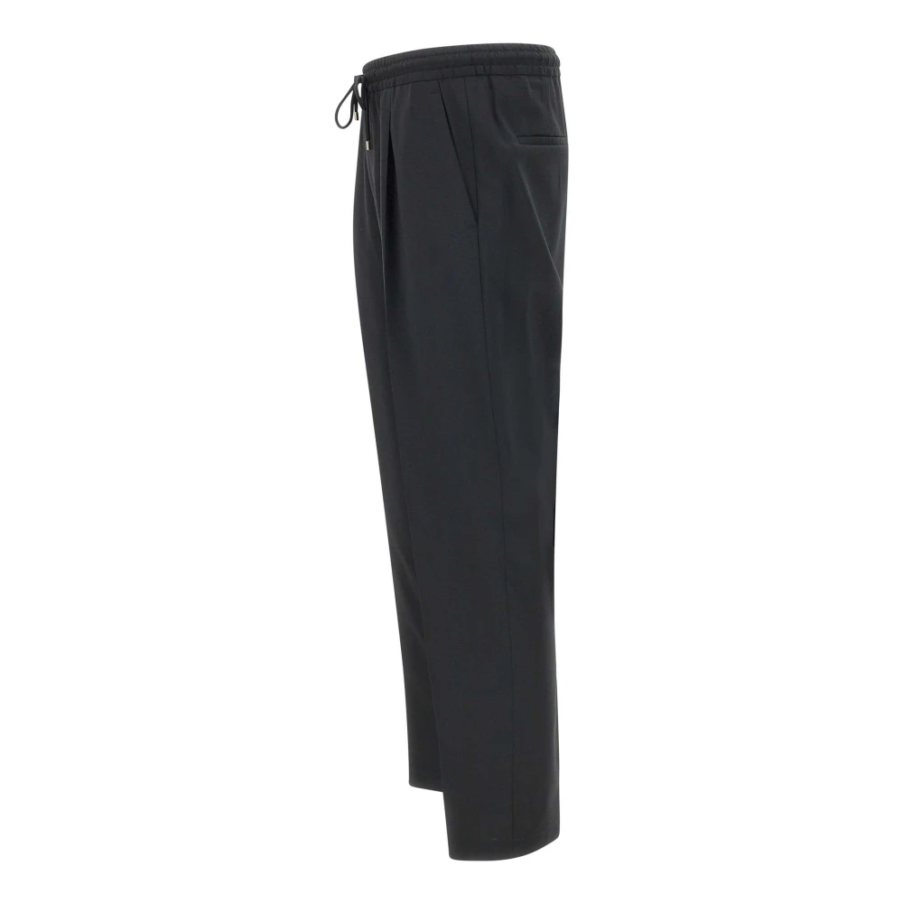 Briglia Wolmix Zwarte Broek Black Heren