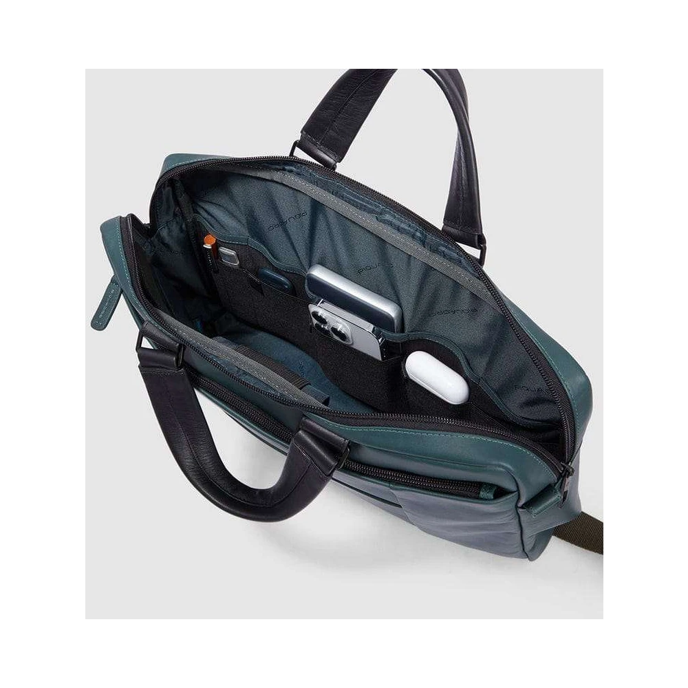 Piquadro Werk Tas Green Heren