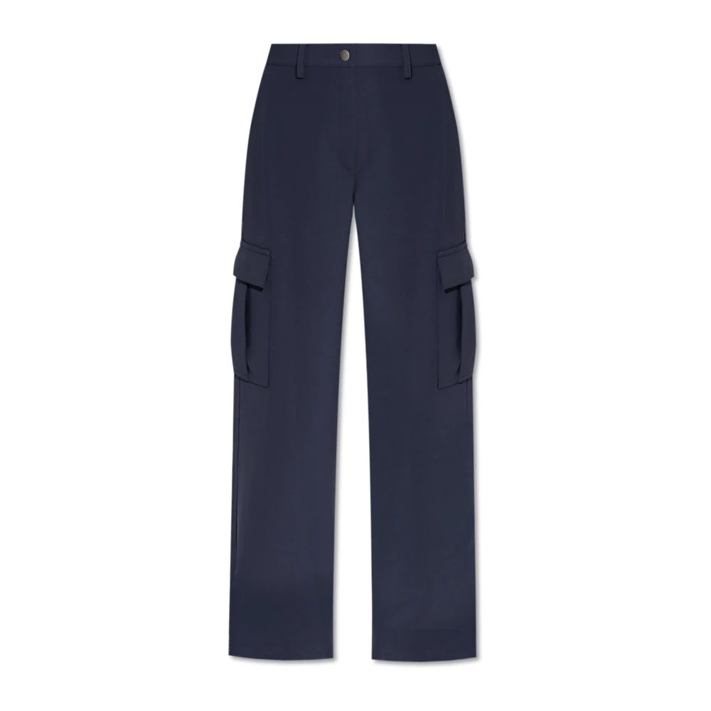 Theory Cargo broek Blue Dames