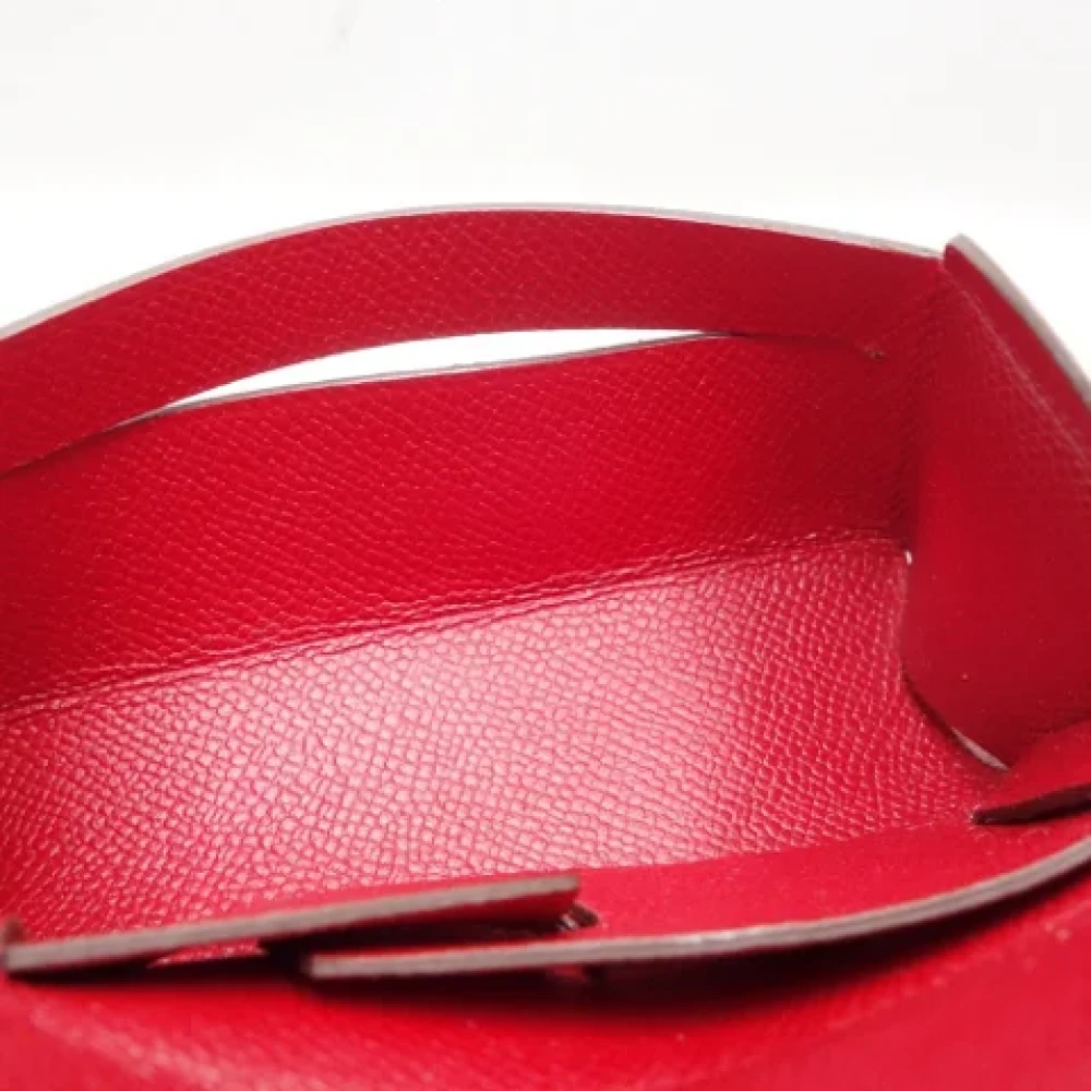 Hermès Vintage Pre-owned Leather home-office Red Dames